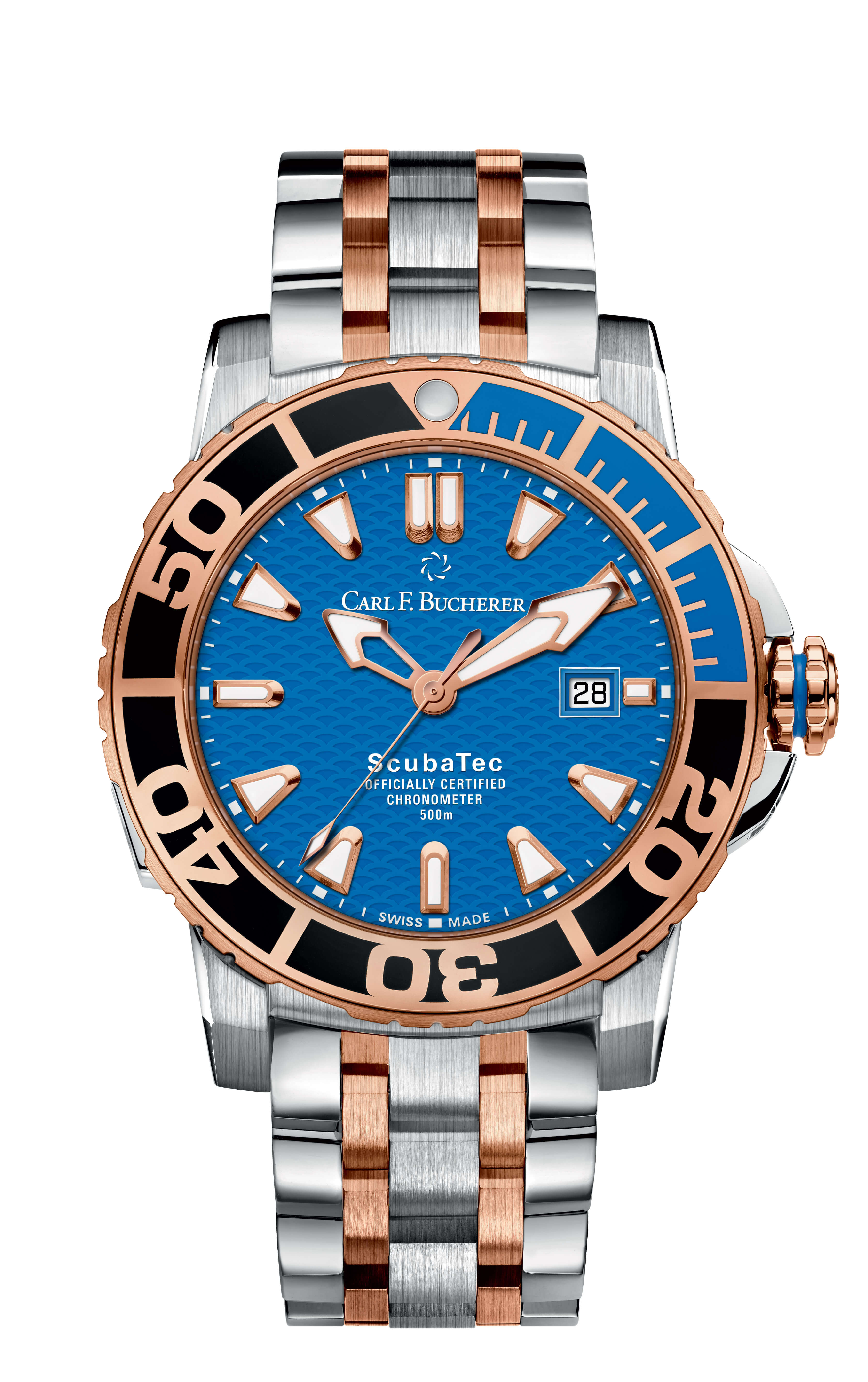 carl f bucherer scuba tech