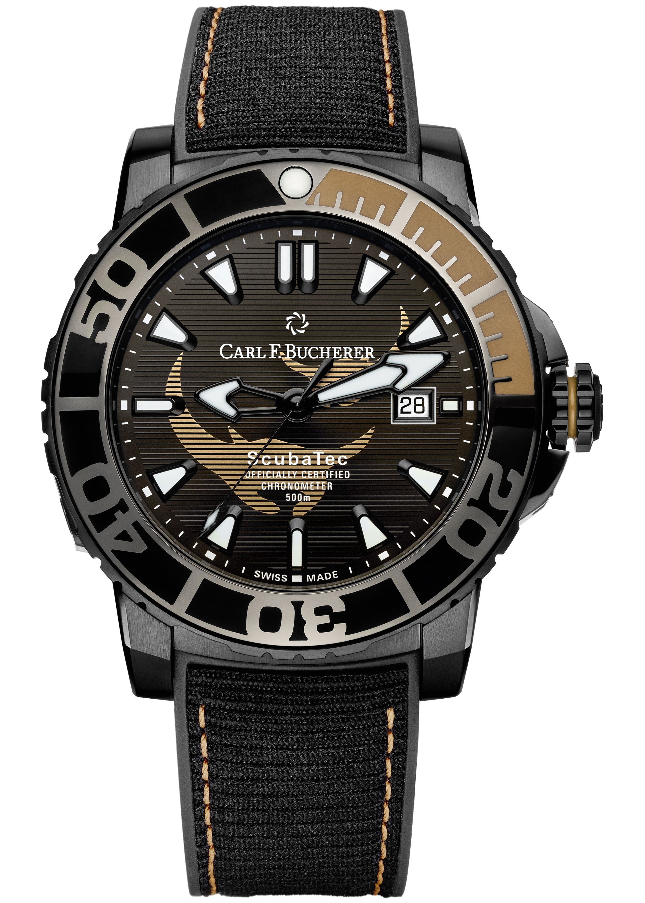 carl f bucherer scuba tech