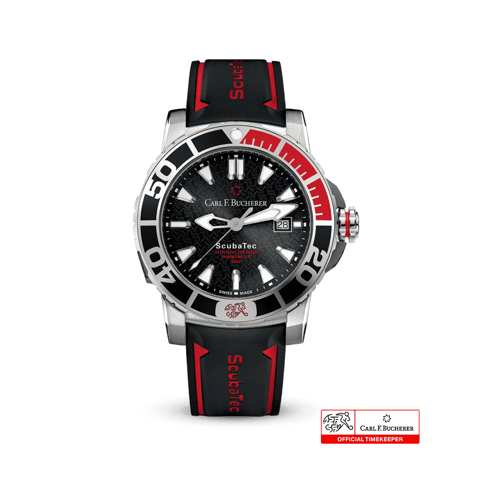 Image result for Carl F. Bucherer Patravi ScubaTec SFV Special Edition swiss team