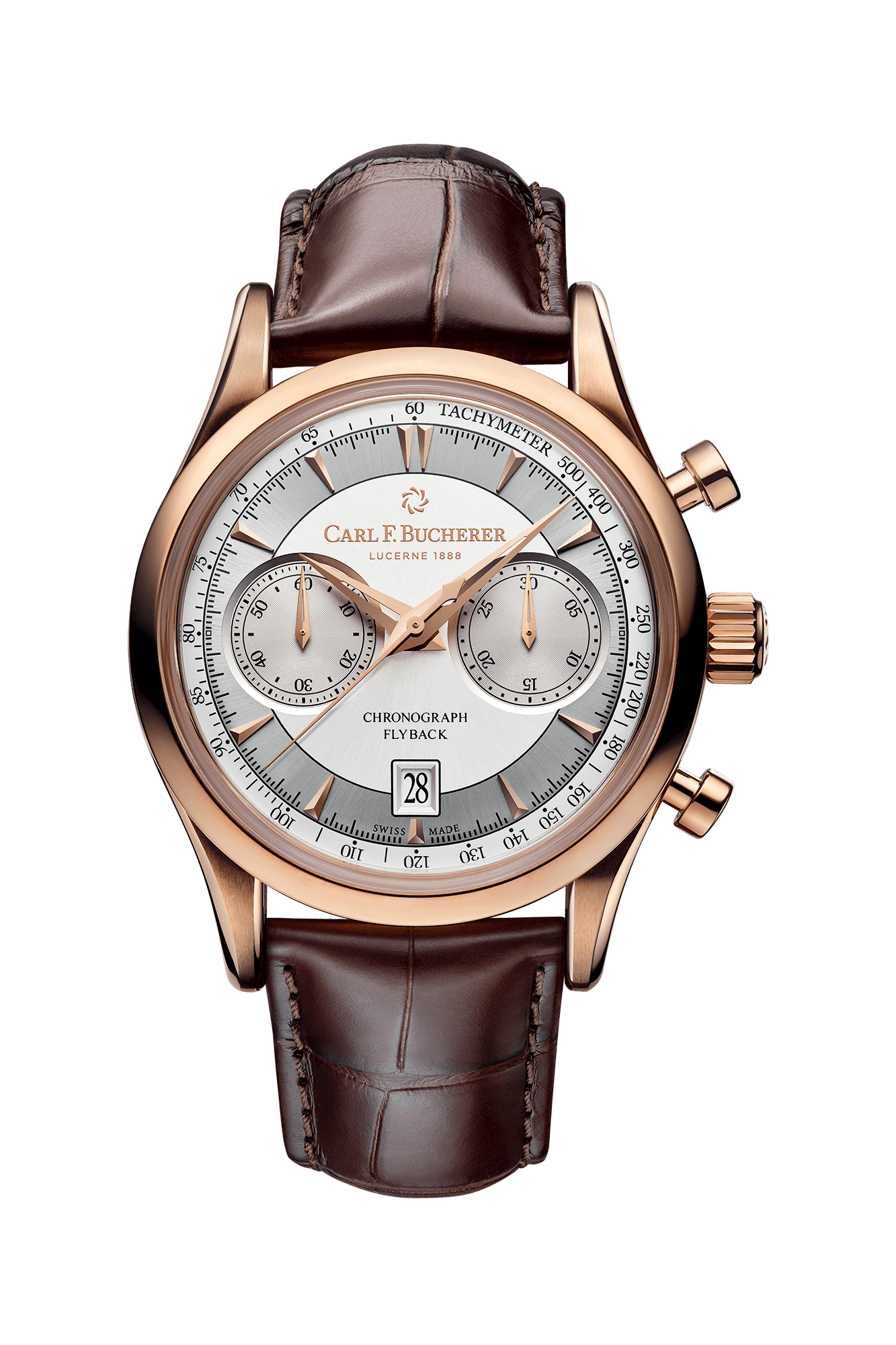 carl f bucherer chronograph flyback
