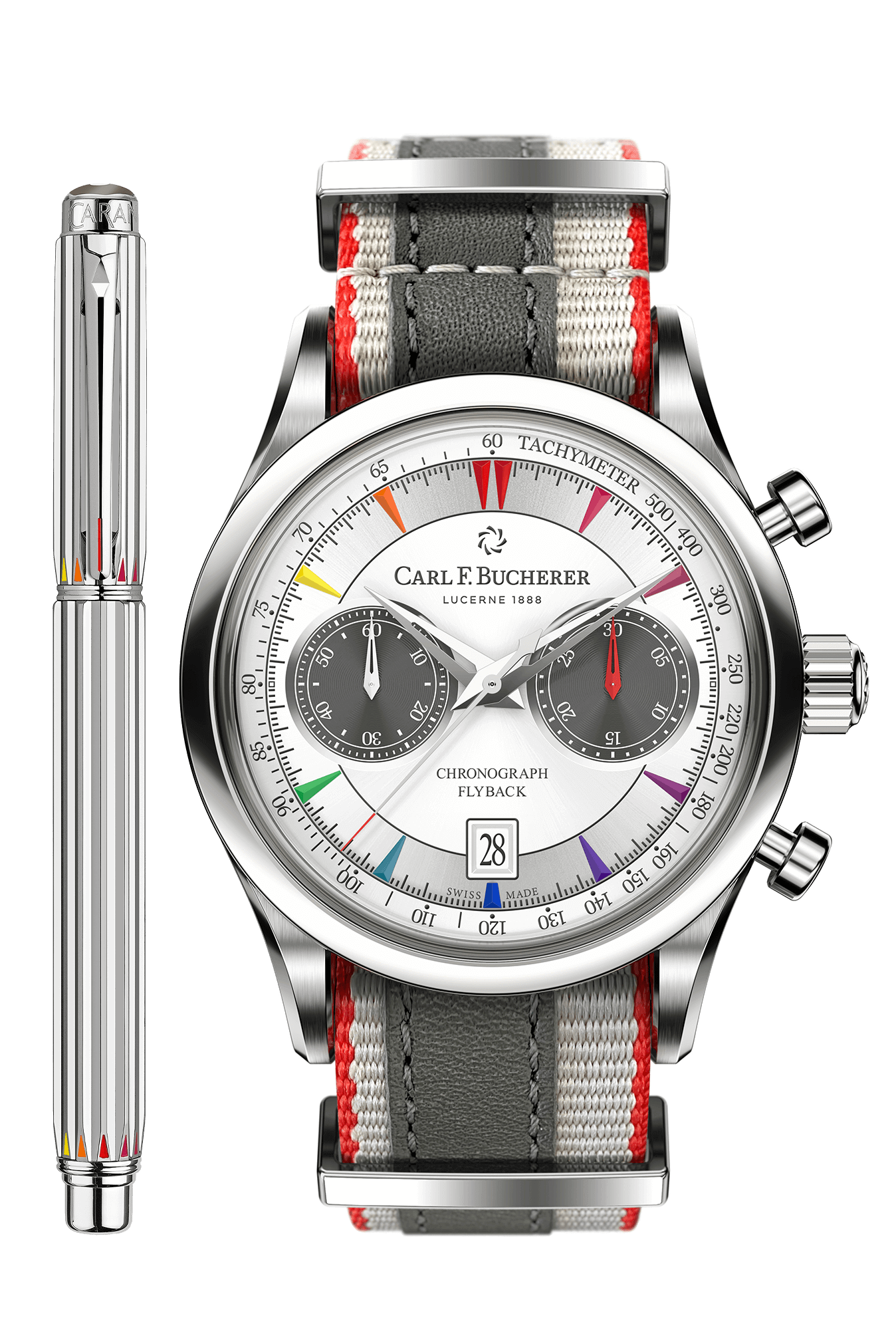 carl f bucherer chronograph flyback