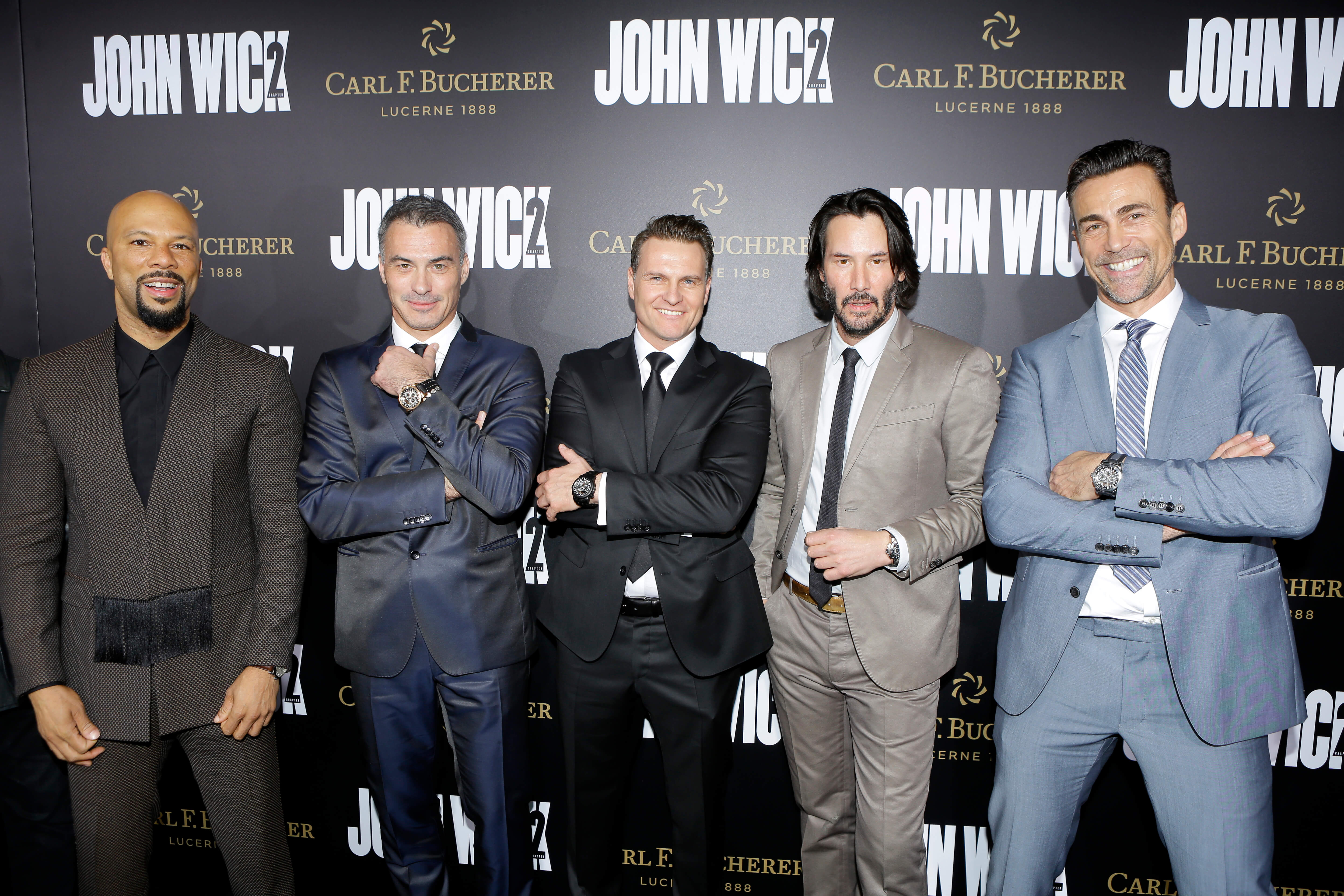 Carl F. Bucherer John Wick 2 Premiere