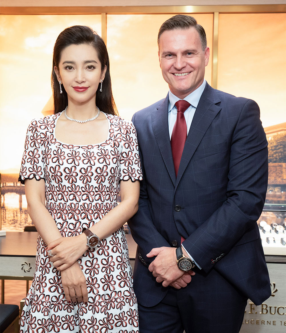 Boutique opening Hong Kong and Li Bingbing