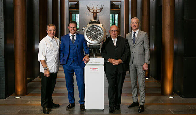 CARL F. BUCHERER & GAULTMILLAU SUISSE ONT CHOISI.