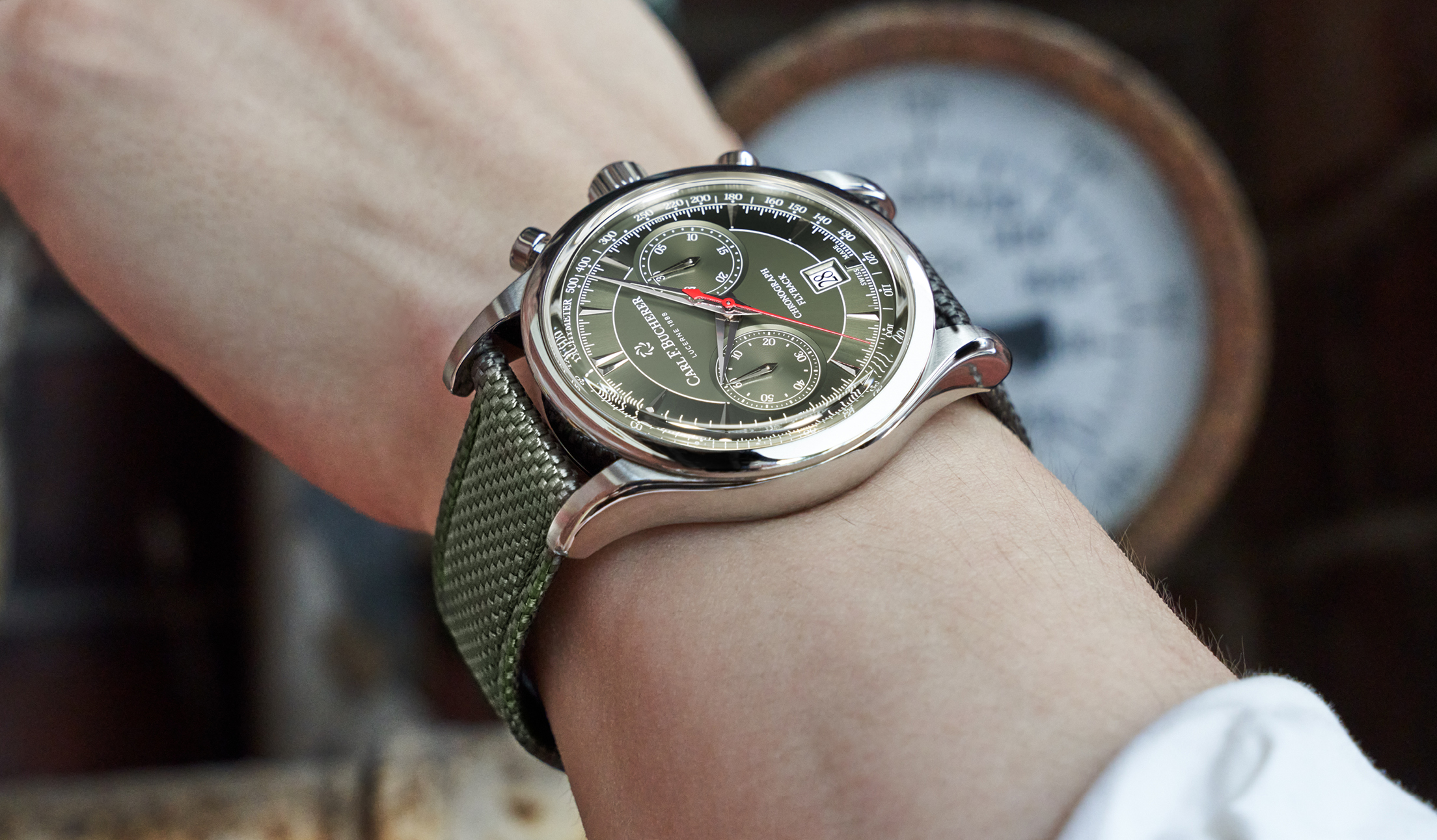 Carl Green Bucherer Flyback F. Manero