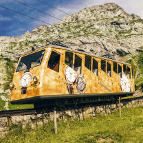 goldener Zug
