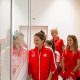 Carl F. Bucherer reçoit la visite de l'équipe nationale féminine suisse de football.