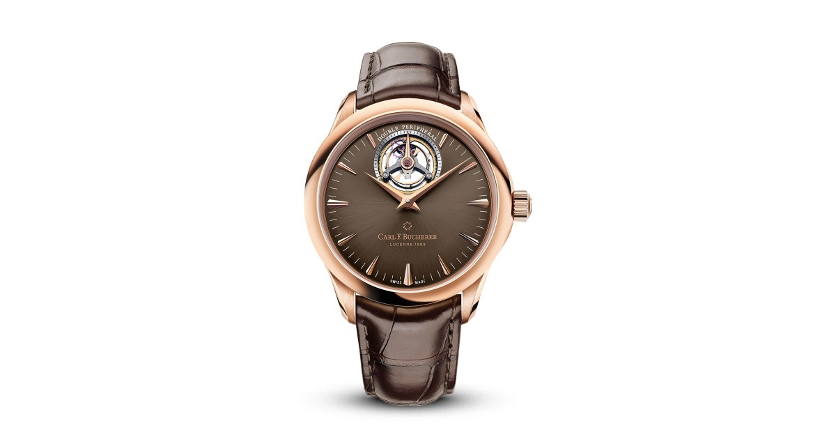 Manero tourbillon double peripheral clearance