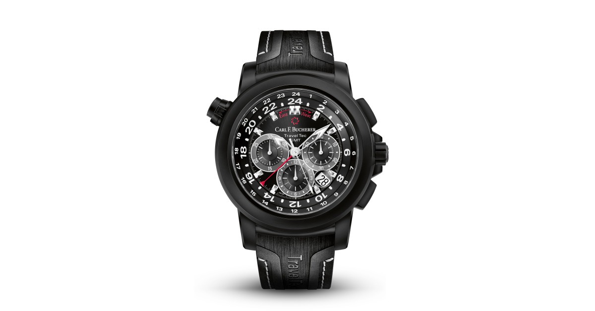 Carl F. Bucherer Patravi TravelTec Black 00.10620.12.33.01