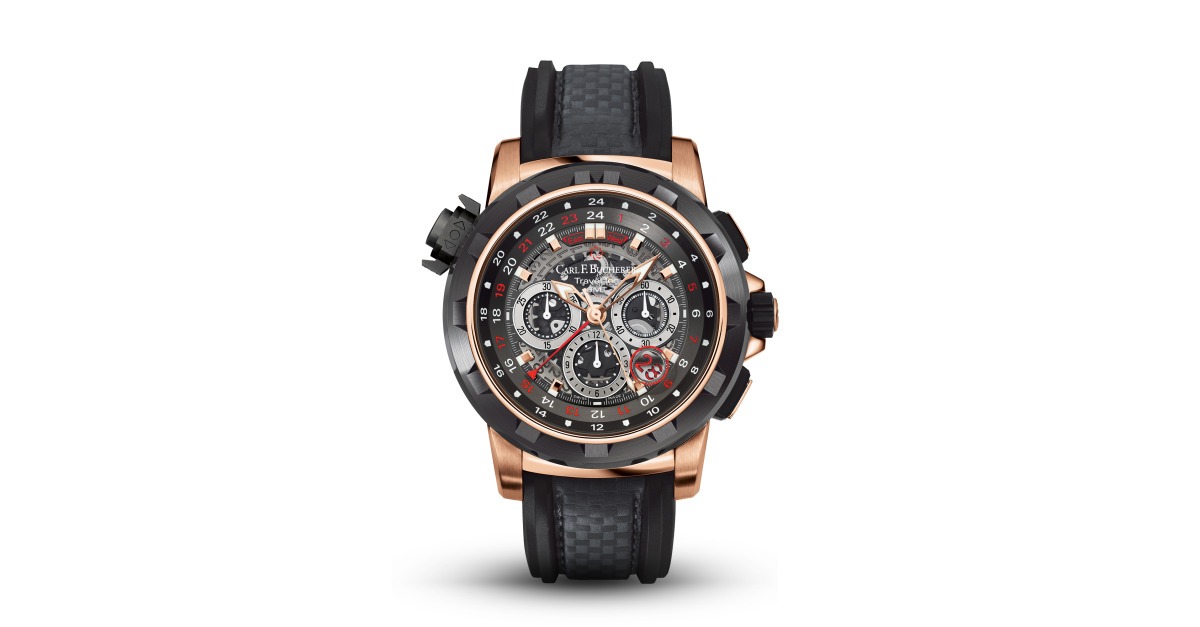 Carl f bucherer traveltec hot sale