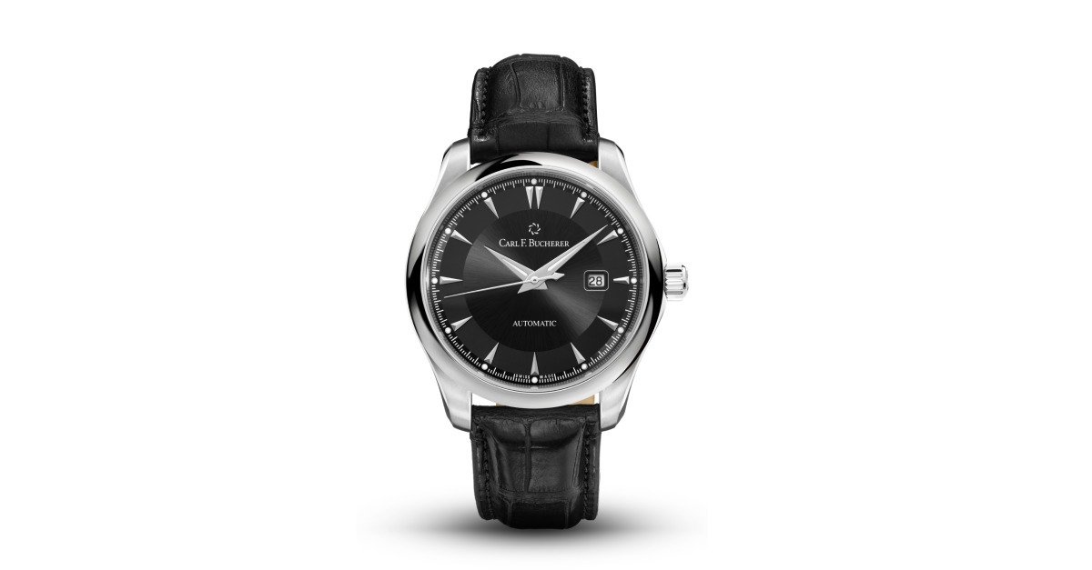 Manero autodate top in stainless steel