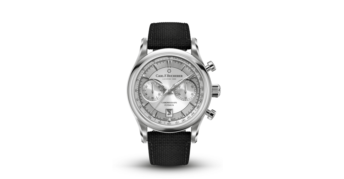 発掘 - 新登場ブランド F. Carl Bucherer 00.10919.08.13.02 Flyback Manero ファイル・バインダー・ケース