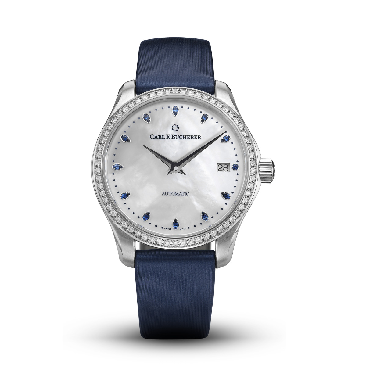 Manero AutoDate Bucherer Blue 00.10922.08.79.99