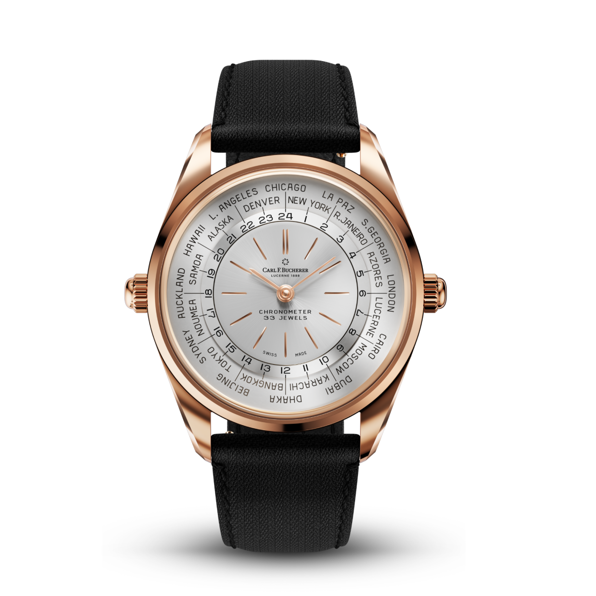 Heritage Worldtimer 00.10805.03.13.01