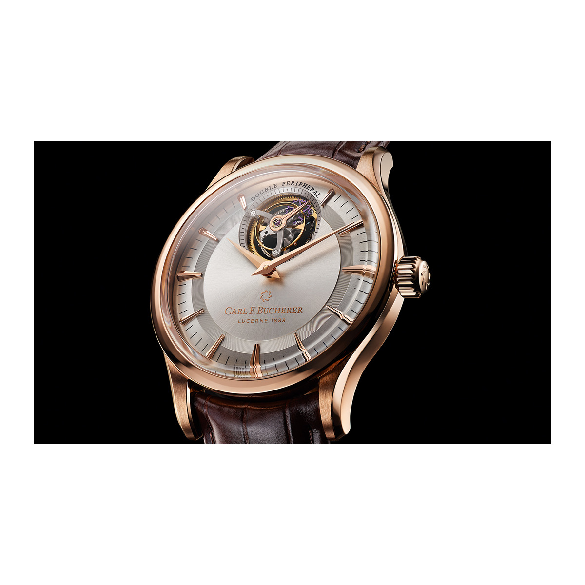 Carl F. Bucherer Heritage Tourbillon Double Peripheral 00.10802.03.13.01