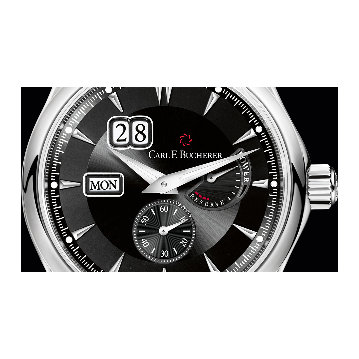 美品　EDITIONS M.R カウレザー　サイズ46 ラムファー Manuale 48mm ステンレス 5010.04S | GaGa MILANO -ガガミラノ- 公式