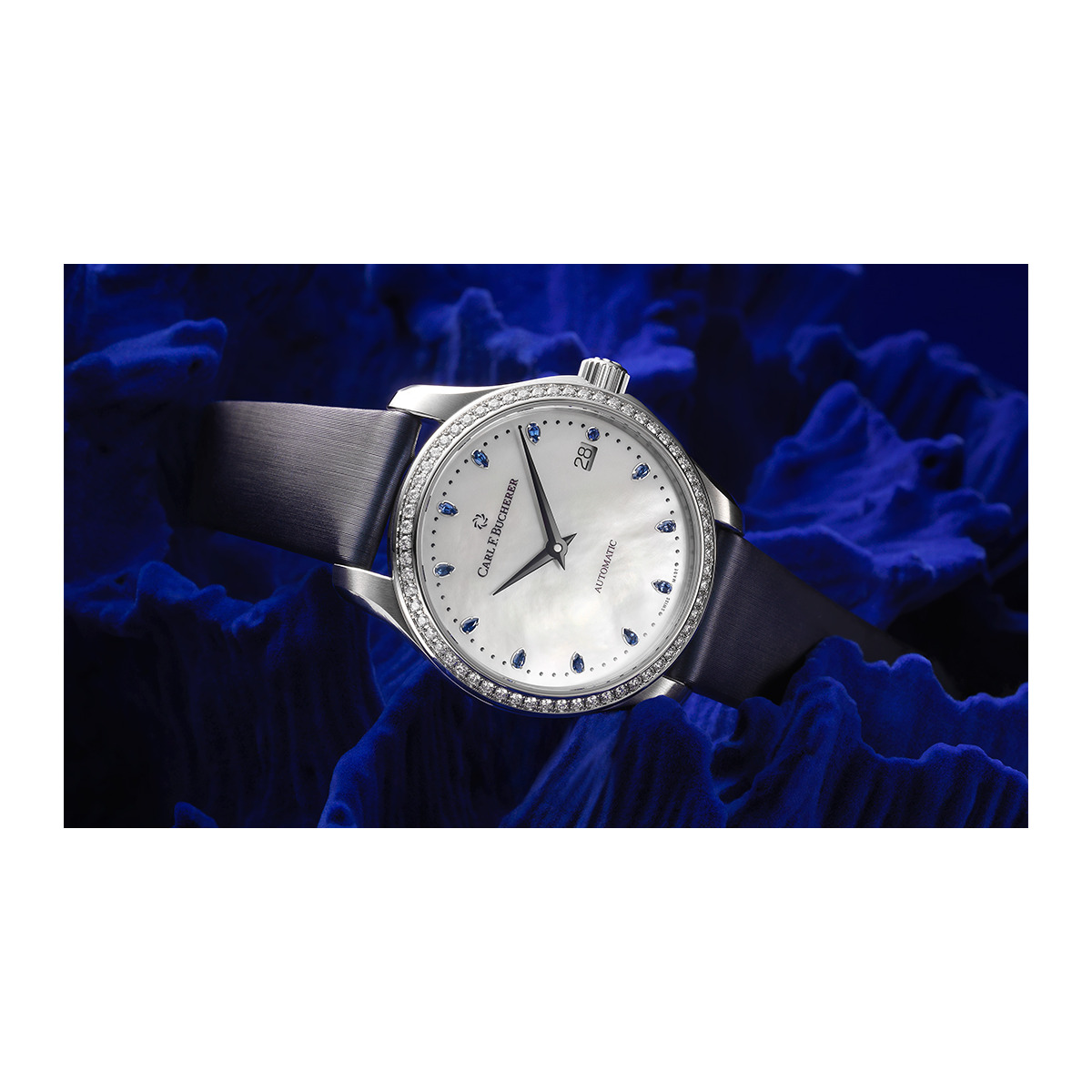 Manero AutoDate Bucherer Blue 00.10922.08.79.99