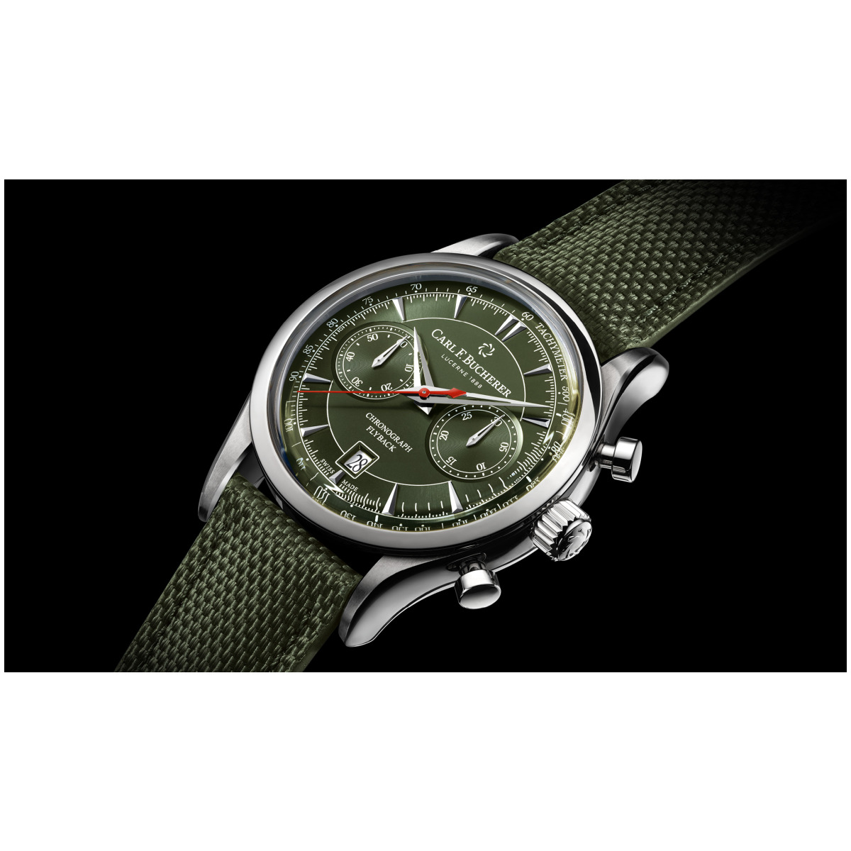 Carl F. Bucherer Manero Flyback Green