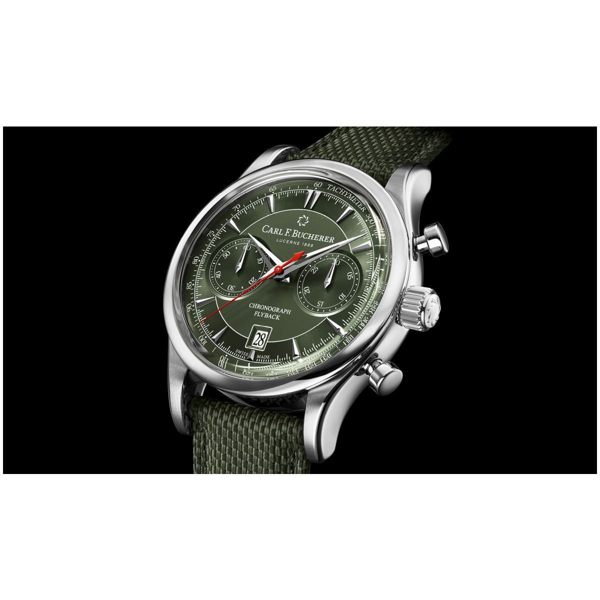 Carl F. Bucherer Manero Flyback Green