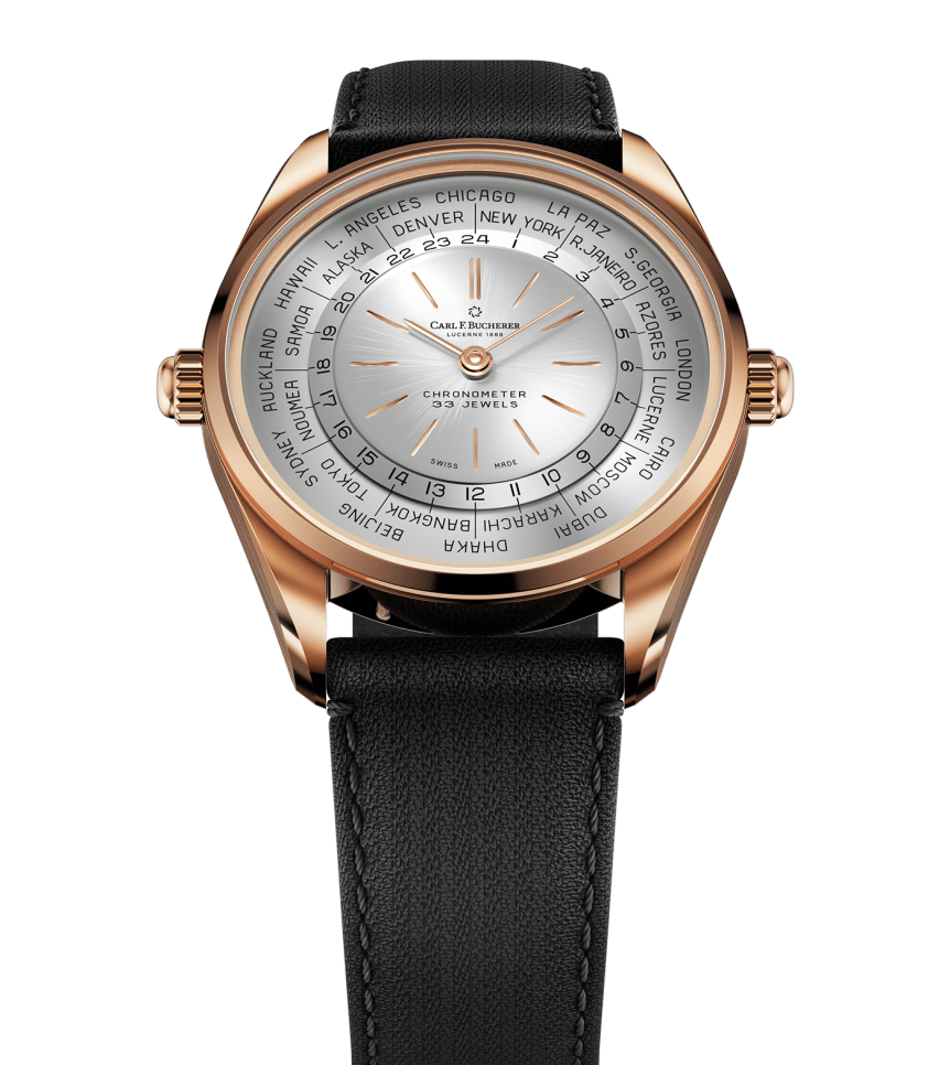 Carl F. Bucherer Heritage Worldtimer 00.10805.03.13.01