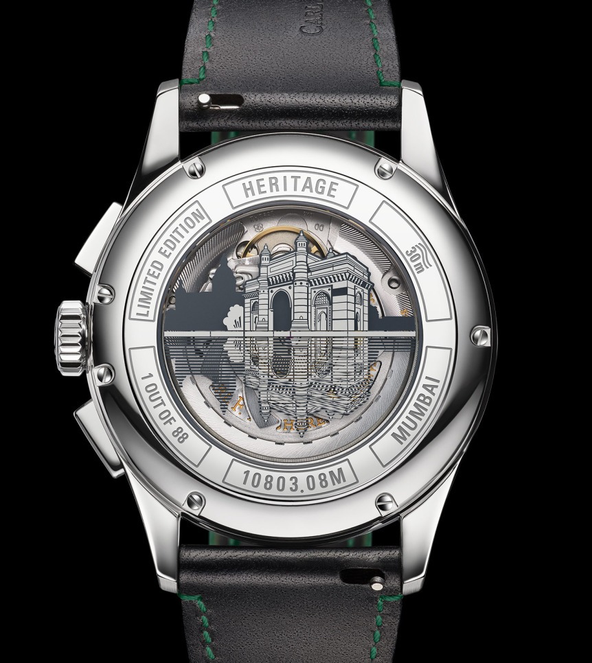 ICONIC LANDMARKS ENGRAVED ON THE CASE BACK