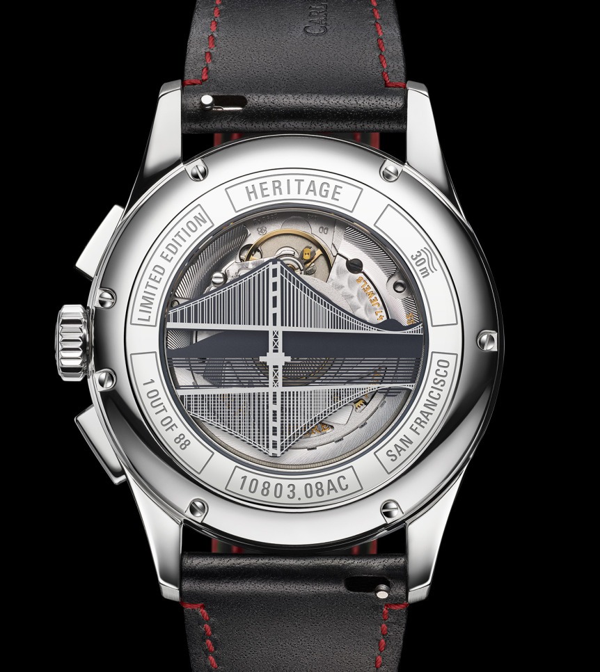 ICONIC LANDMARKS ENGRAVED ON THE CASE BACK