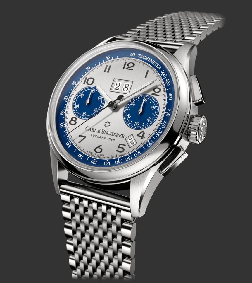 Sporty flair, beautifully blue