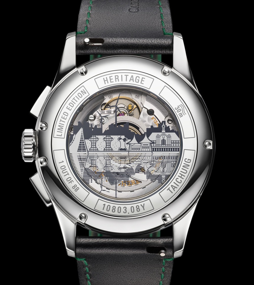 ICONIC LANDMARKS ENGRAVED ON THE CASE BACK