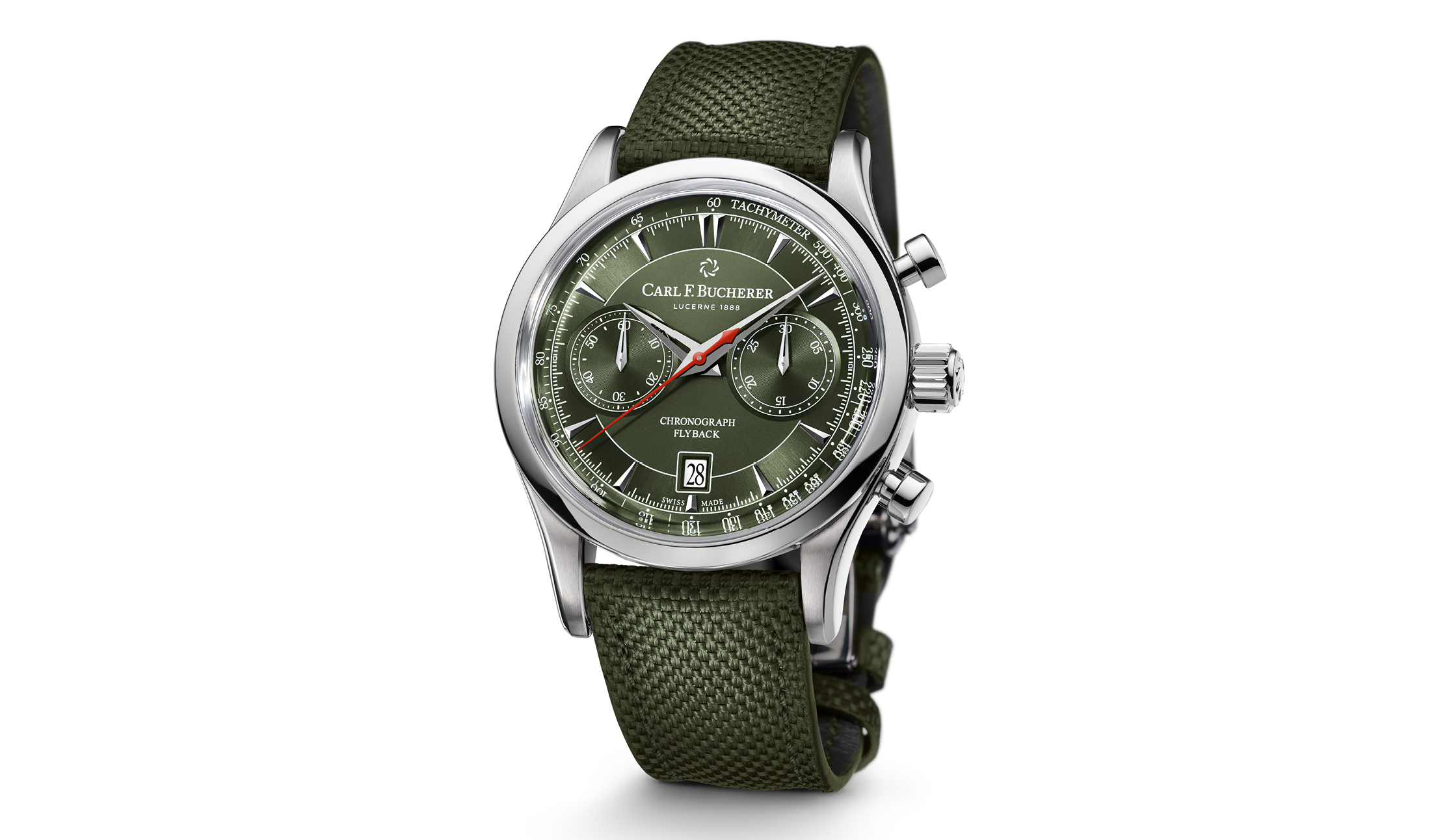 Carl F. Bucherer Manero Flyback Green