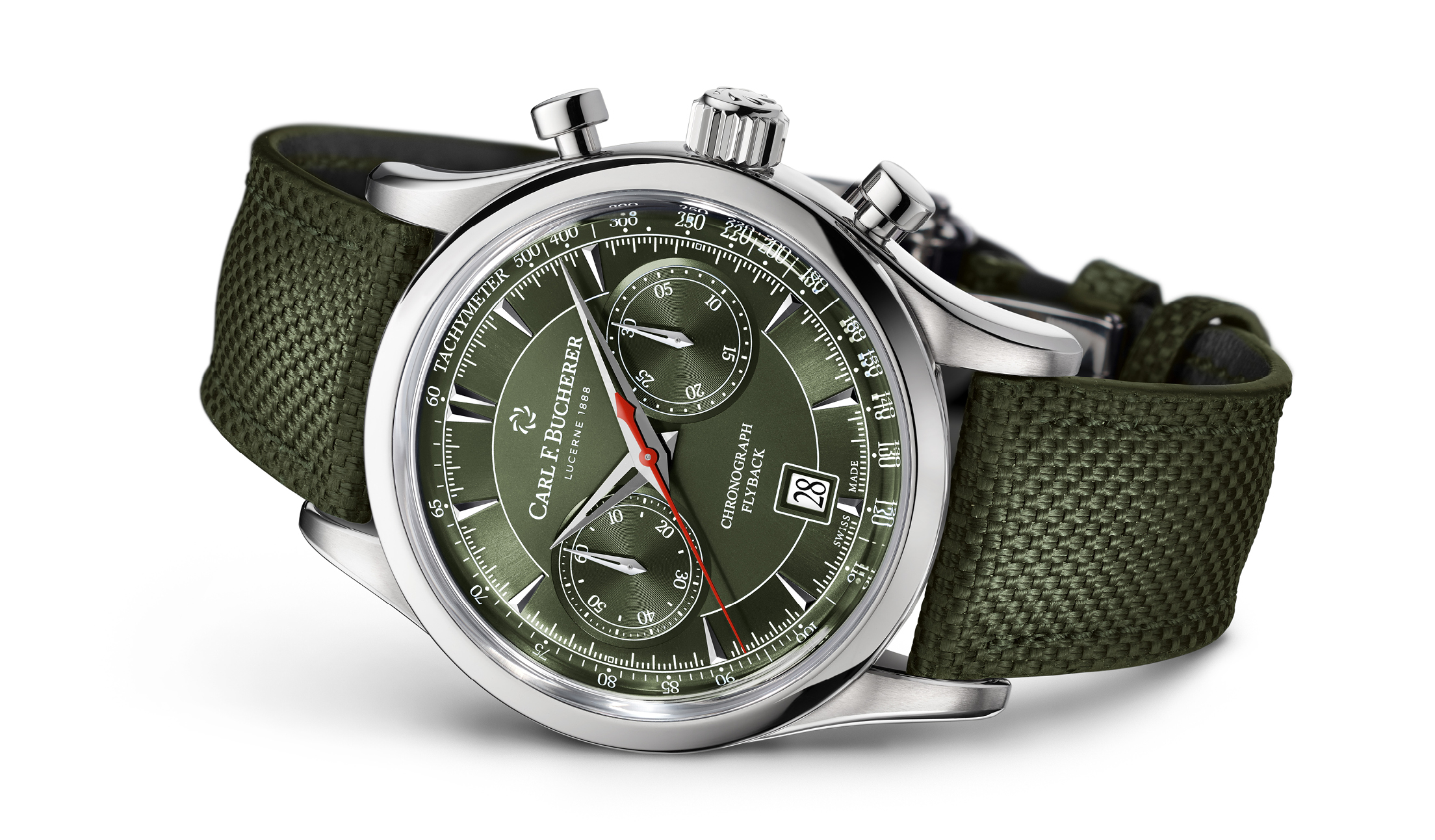 Carl F. Bucherer Manero Flyback Green