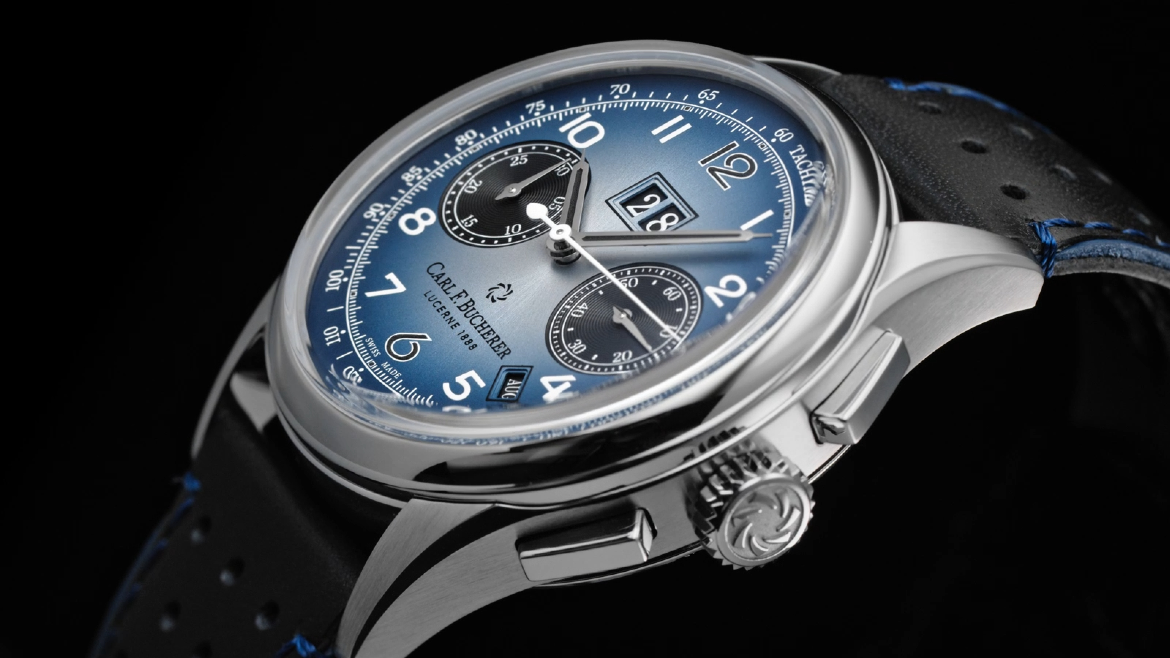 Heritage Bicompax Annual Bucherer BLUE 00.10803.08.52.99